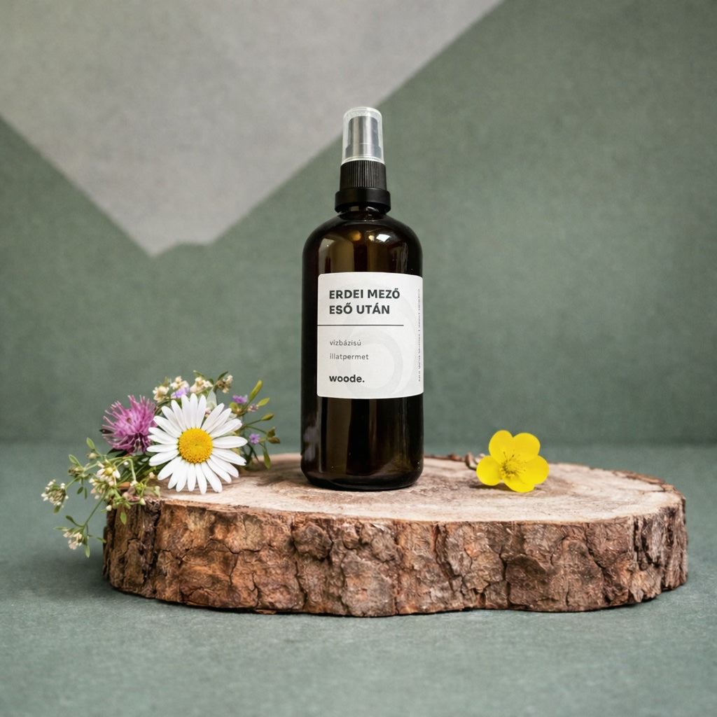 woode. 100% természetes, vízbázisú illatpermet, room and linen spray