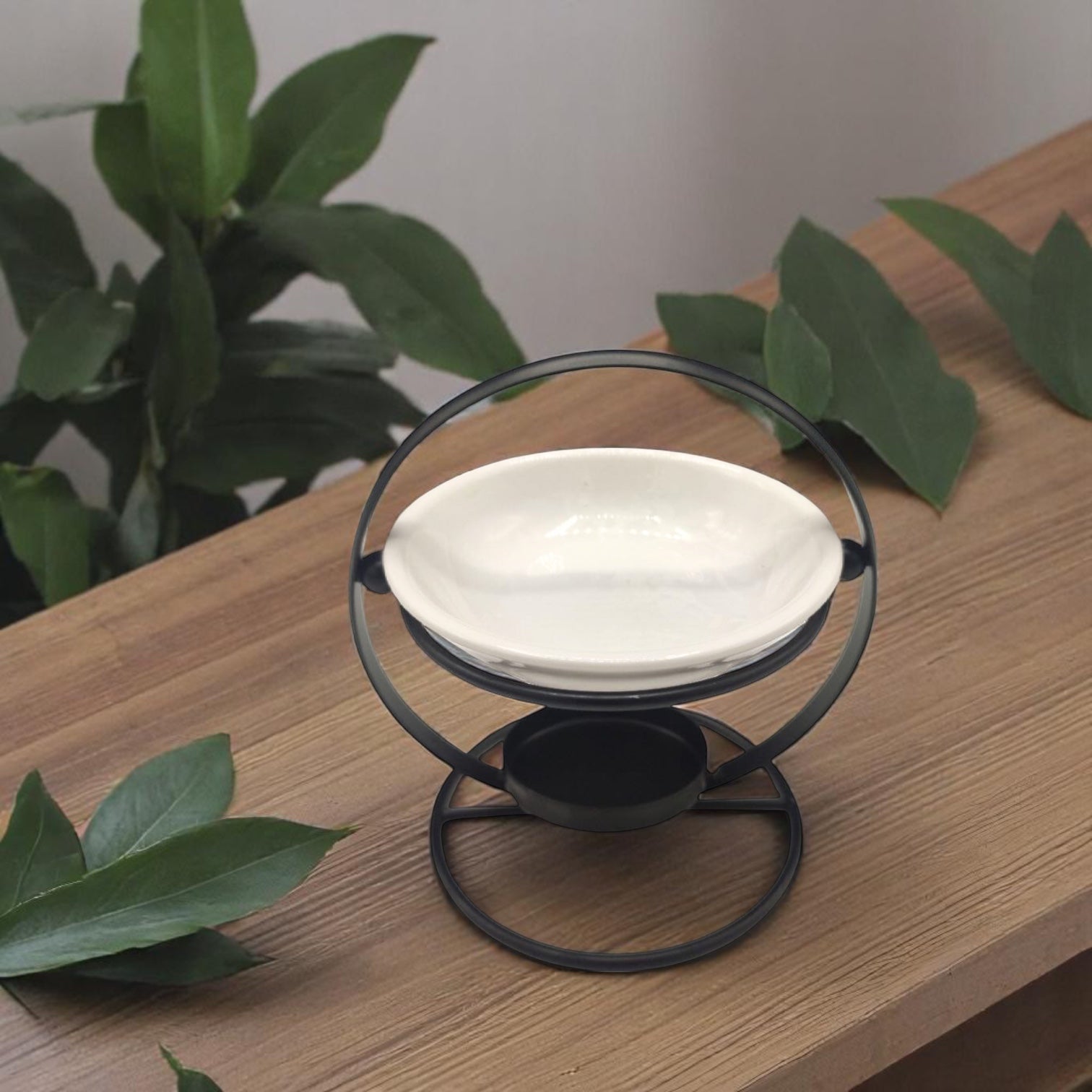 Tálkás aromalámpa – íves