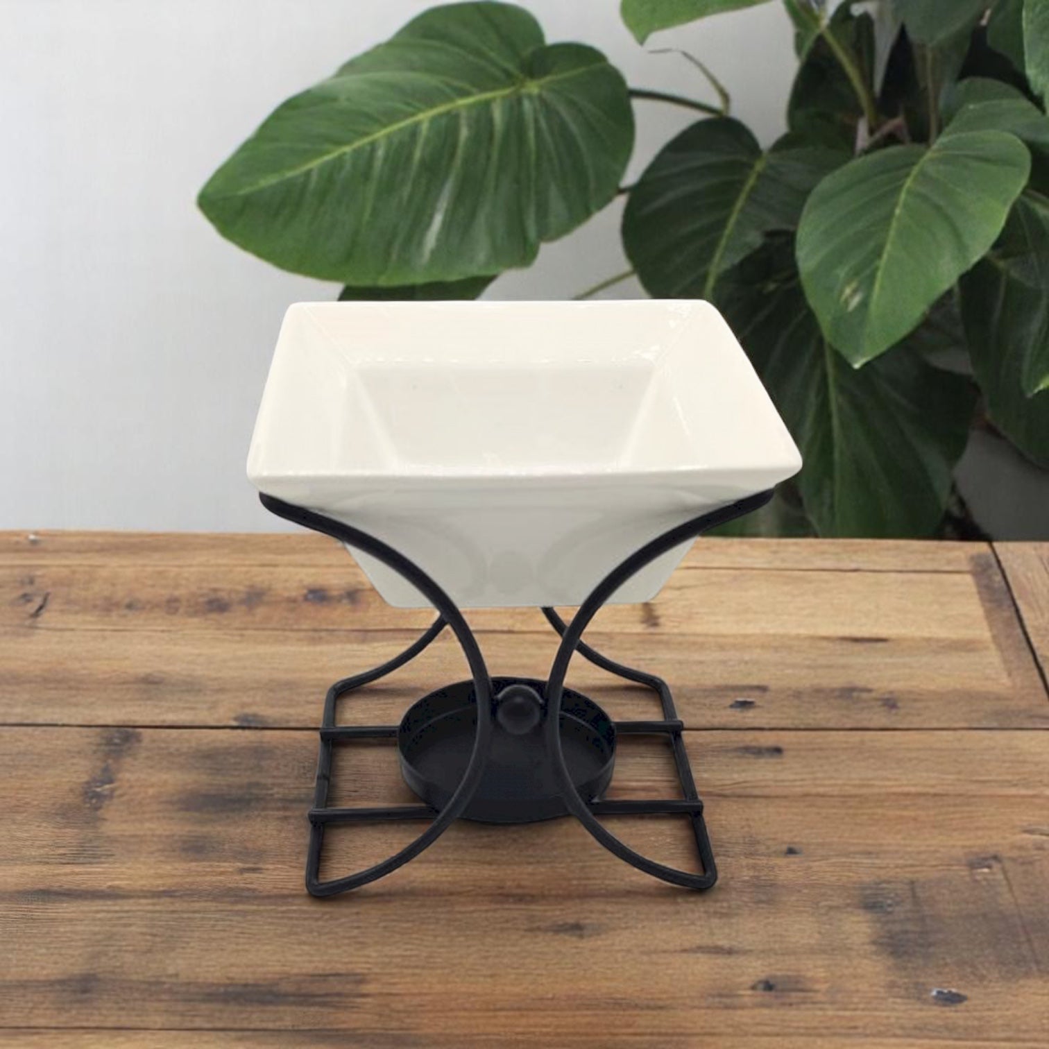 Tálkás aromalámpa – szögletes